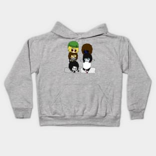 creepypasta boys chibi Kids Hoodie